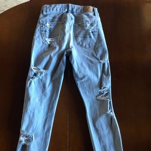 American Eagle Curvy Hi-Rise Jegging. Size 0 EUC